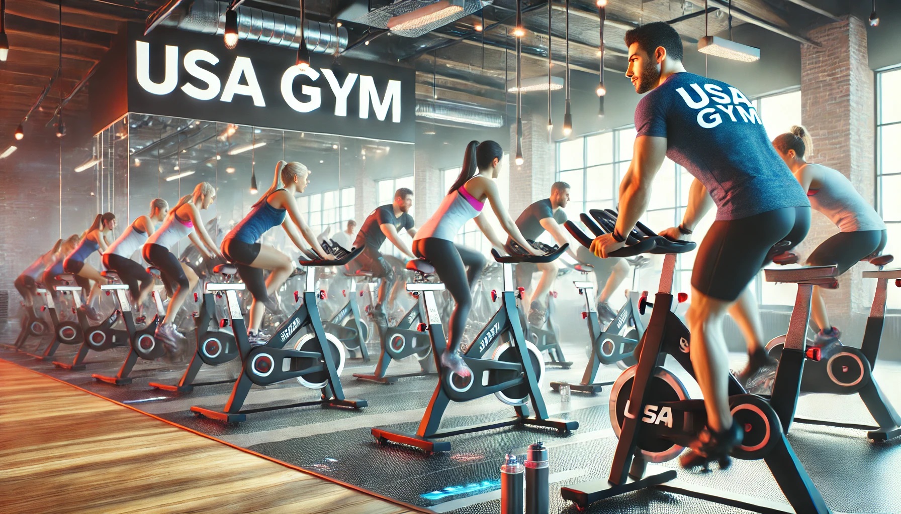 Cours de BIKE chez USA GYM