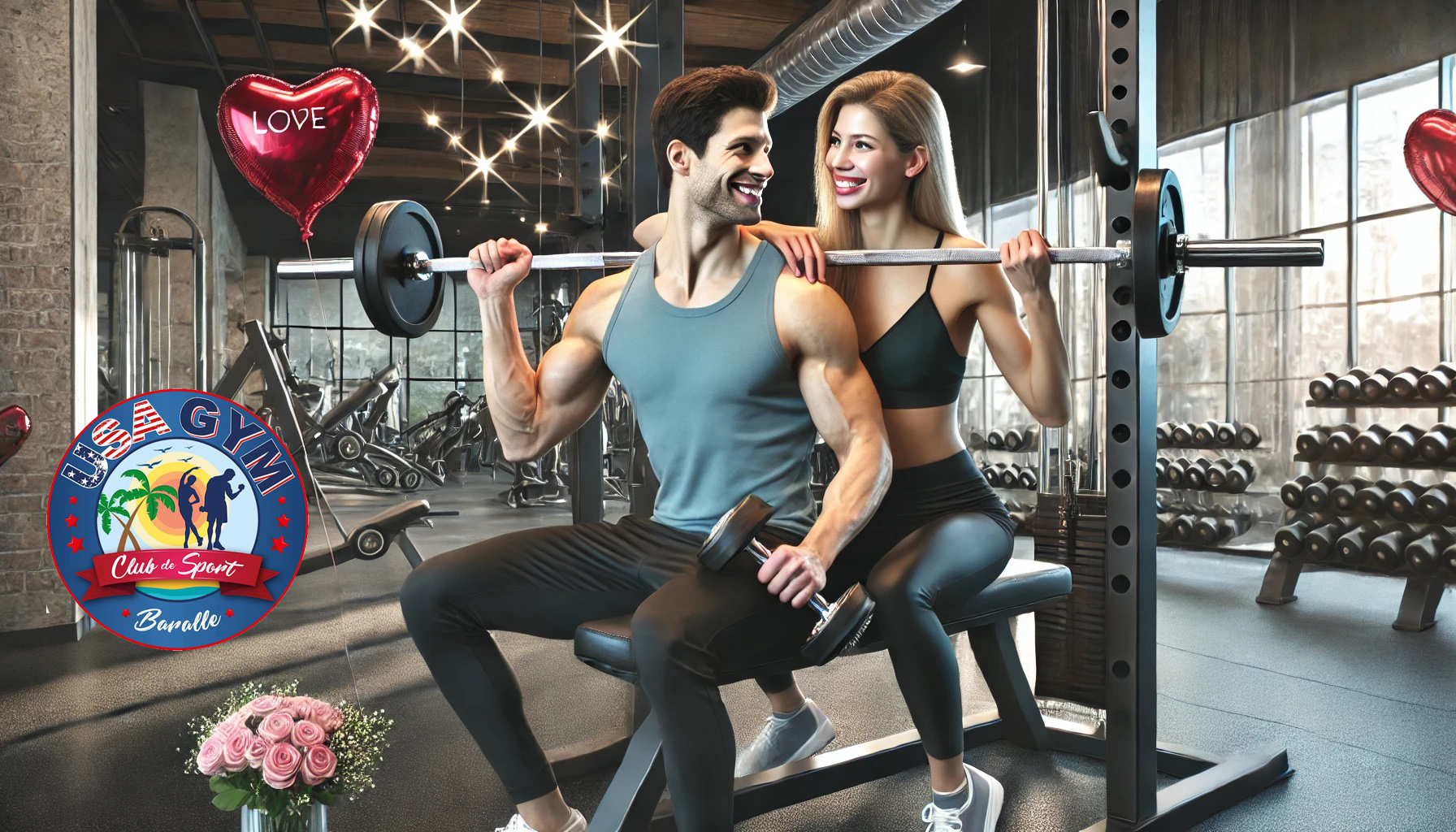 Saint-Valentin chez USA GYM : Offres Spéciales pour les Amoureux du sport