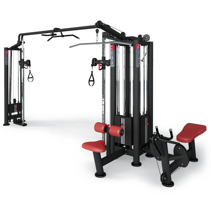 Adjustable Cable Station with Bar Panatta